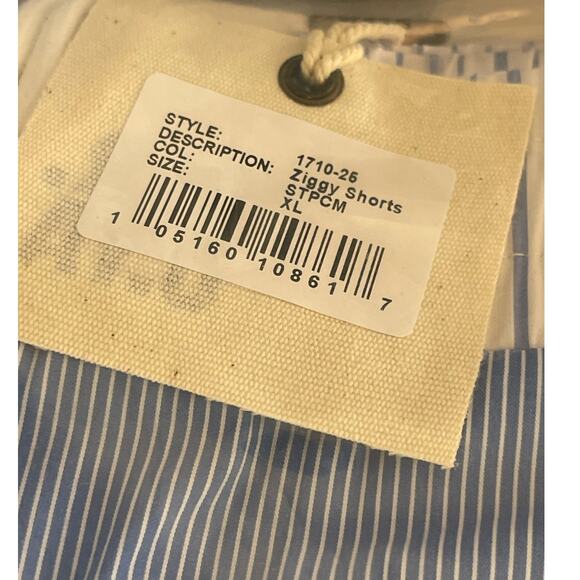 Ser.O.Ya Men's Ziggy Swim Trunk Shorts in Blue Stripe Combo Size XL NWT - Picture 8 of 9